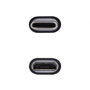 Aisens Mini Adaptador USB-C Macho a Micro-USB Hembra 2.0 Negro